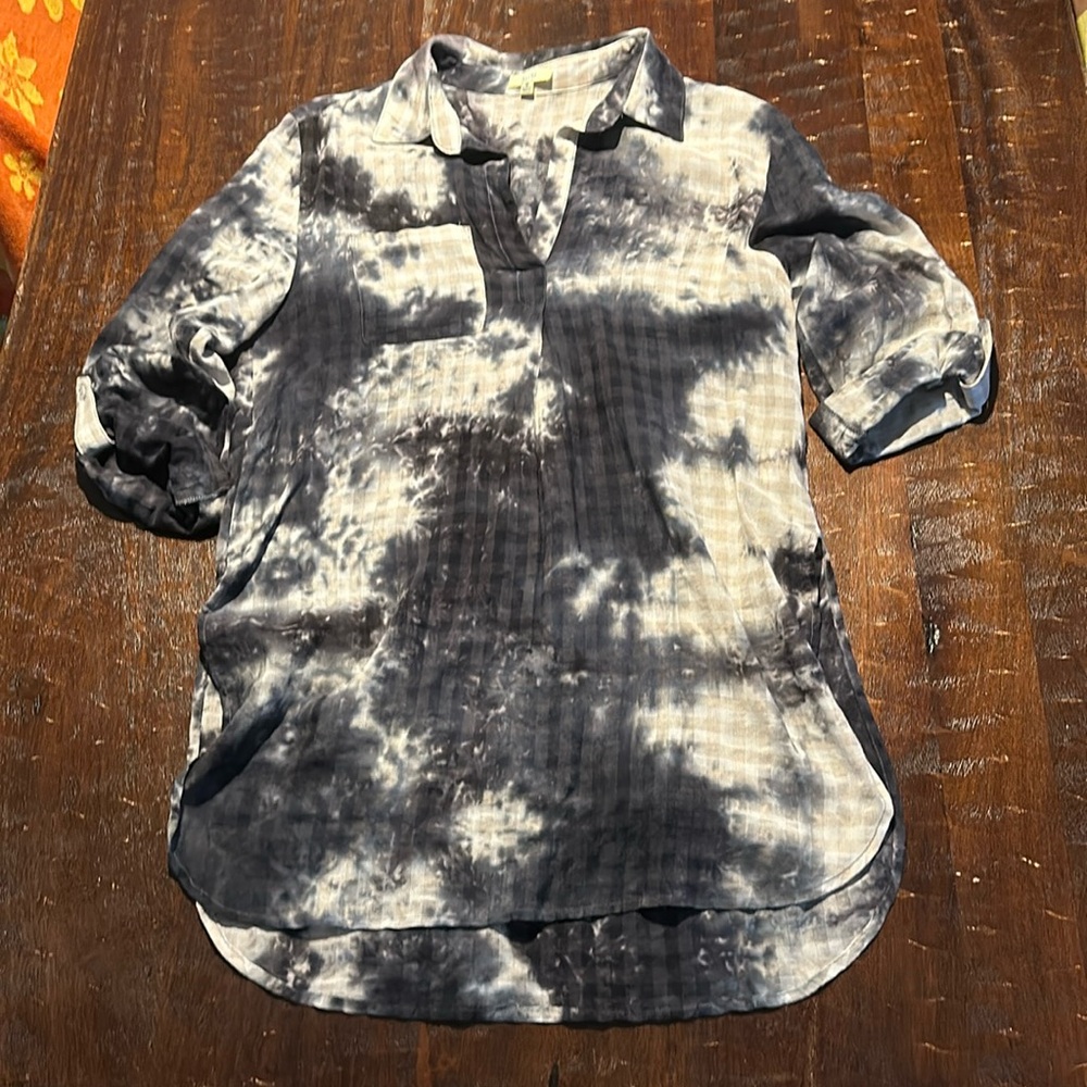 Tie-Dye Tunic Top